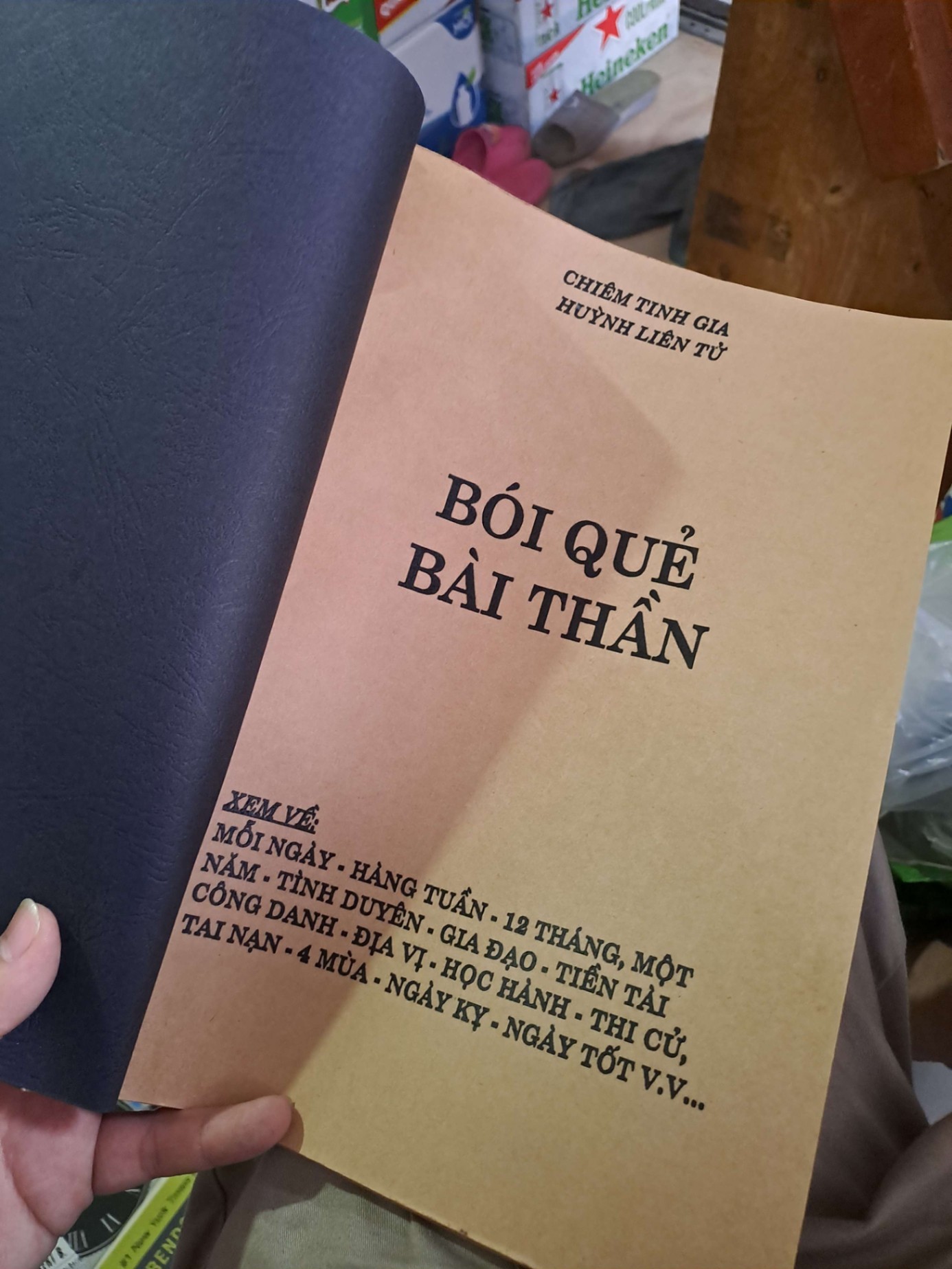 (photo) Bói quẻ bài thần - Huỳnh Liên Tử SÁCH ĐỒNG GIÁ 9K HCM0910