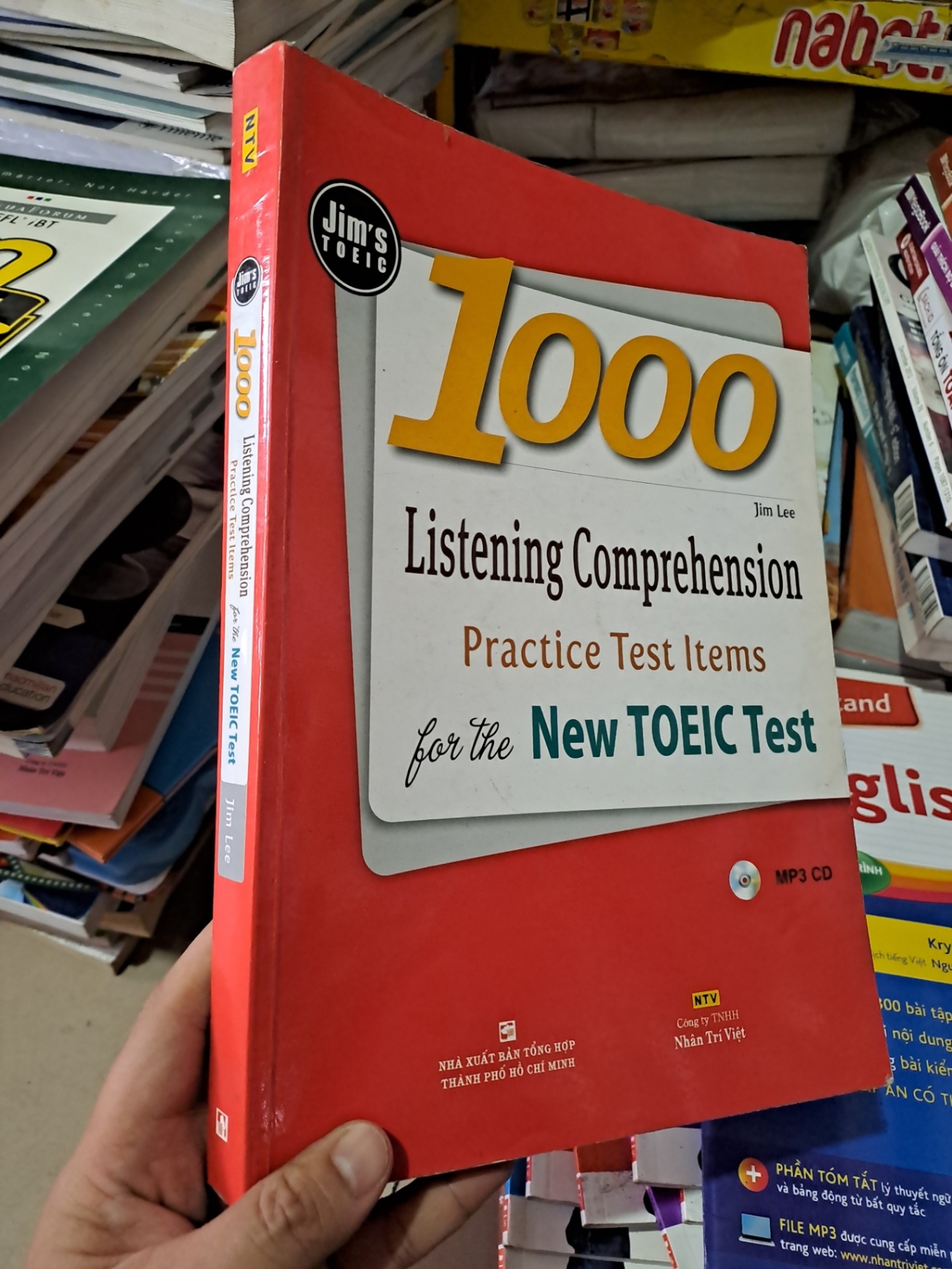 Jim's toeic 1000 Listening Comprehension mới 90% HCM0808 HỌC NGOẠI NGỮ