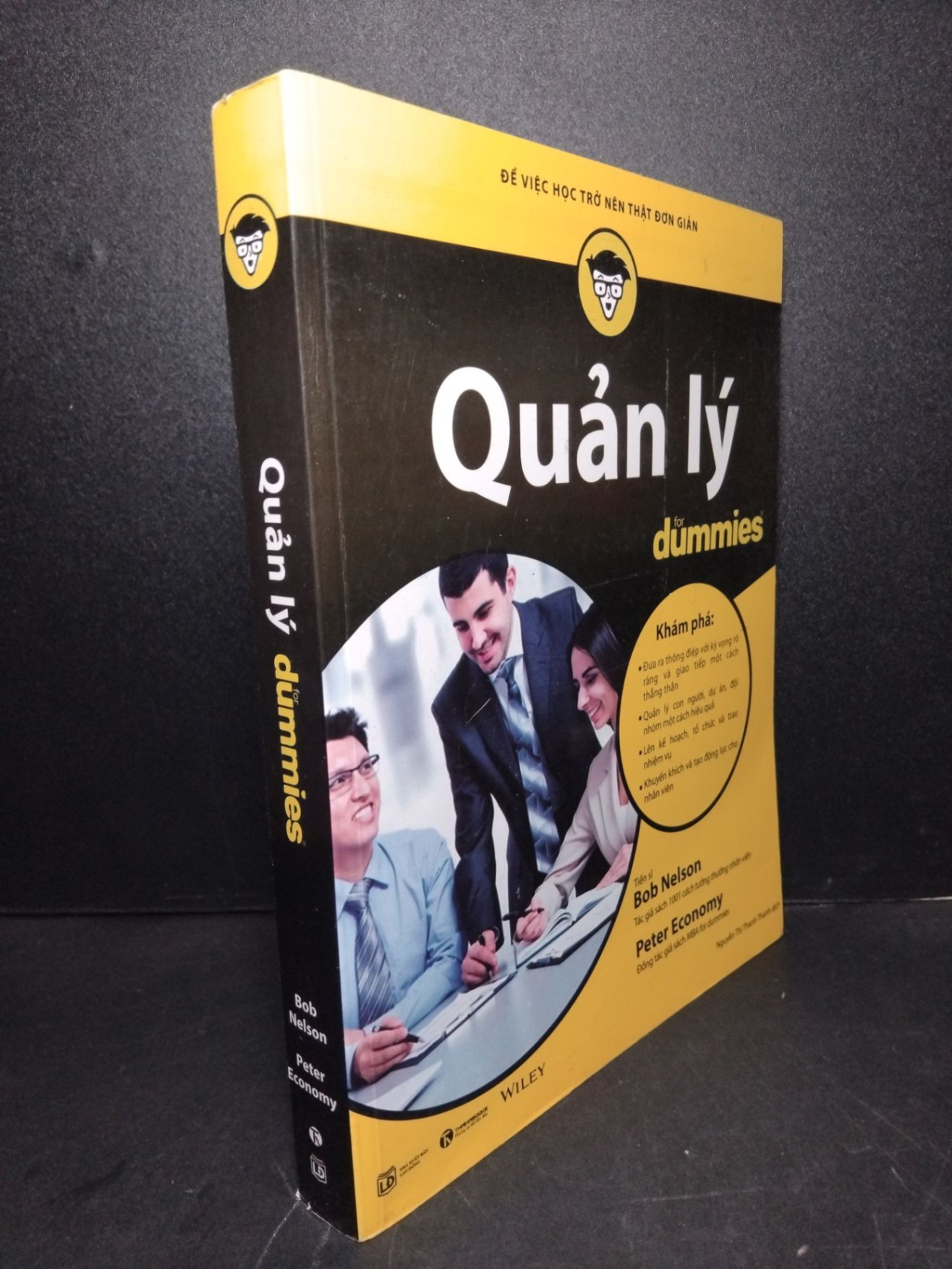Quản lý for dummies a wiley brand mới 90% ố bẩn nhẹ, lỗi trang cuối, có mộc nhà phát hành 2018 HCM2103 QUẢN TRỊ (NSX)