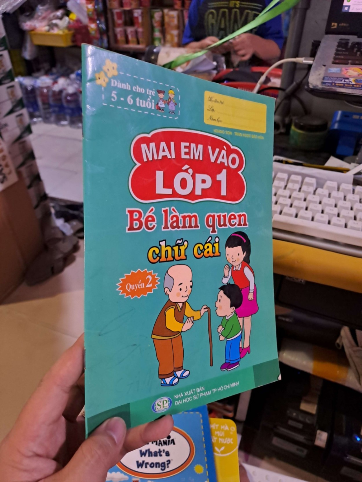 Mai em vào lớp 1 bé làm quen chữ cái 5000đ HCM0109 SÁCH ĐỒNG GIÁ 5K