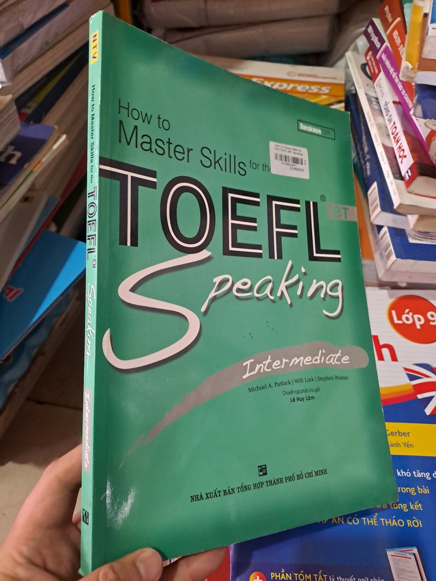 How to master skills for the TOEFL iBT speaking mới 80% rách bìa sau 2008 HCM0808 HỌC NGOẠI NGỮ