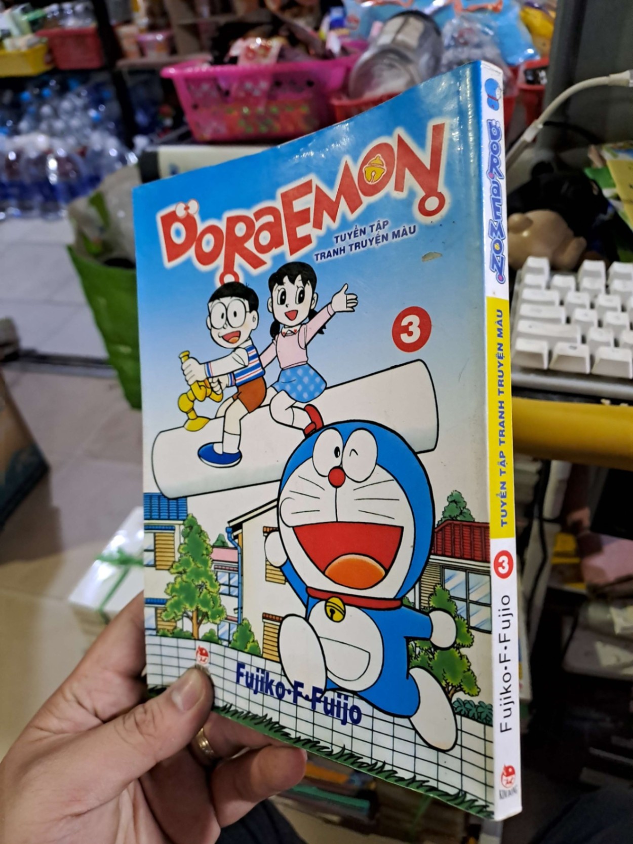 Doraemon 3 tuyển tập tranh truyện màu - Fujio - - SÁCH ĐỒNG GIÁ 9K - HCM0111
