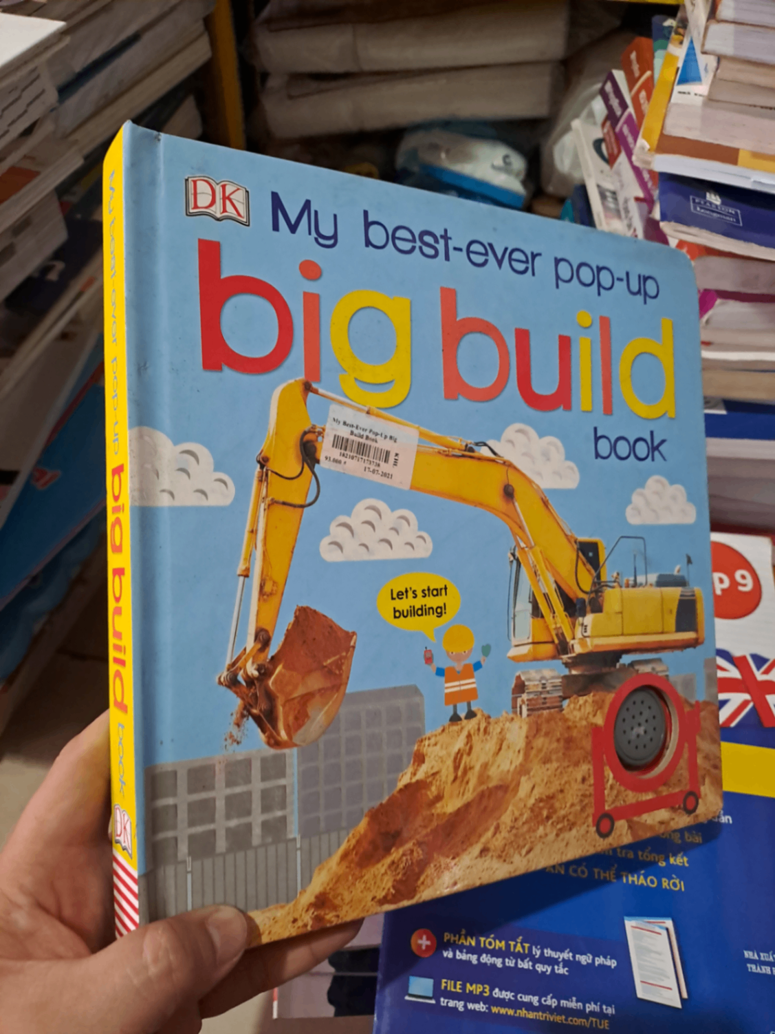 My best ever pop up Big Build book bìa cứng mới 90% hư âm thanh HCM0808 Sách ngoại văn