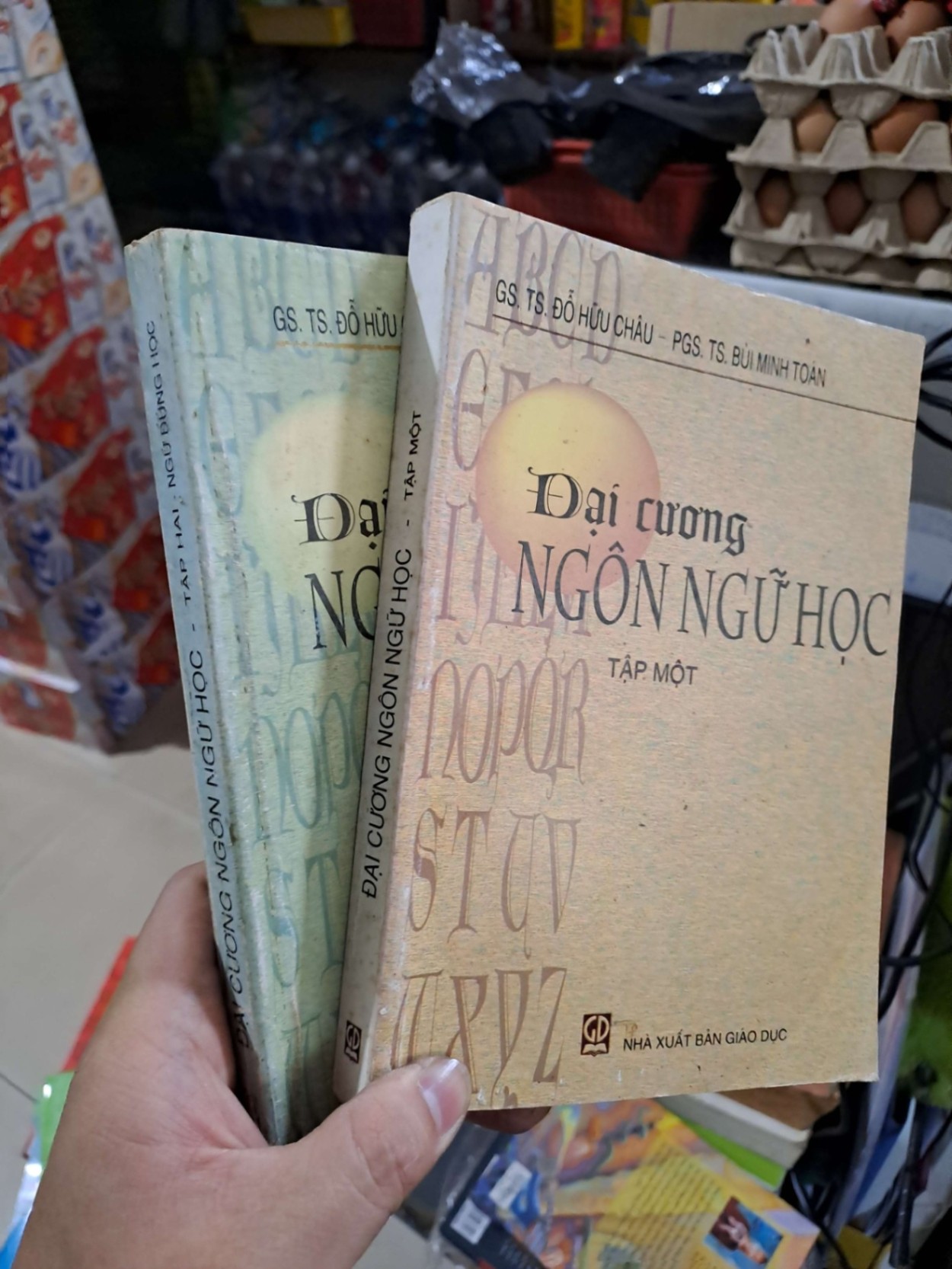Đại Cương Ngôn Ngữ Học (2 Tập) - Đỗ Hữu Châu, Bùi Minh Toàn - mới 80% ố - GIÁO TRÌNH, CHUYÊN MÔN - HCM3012