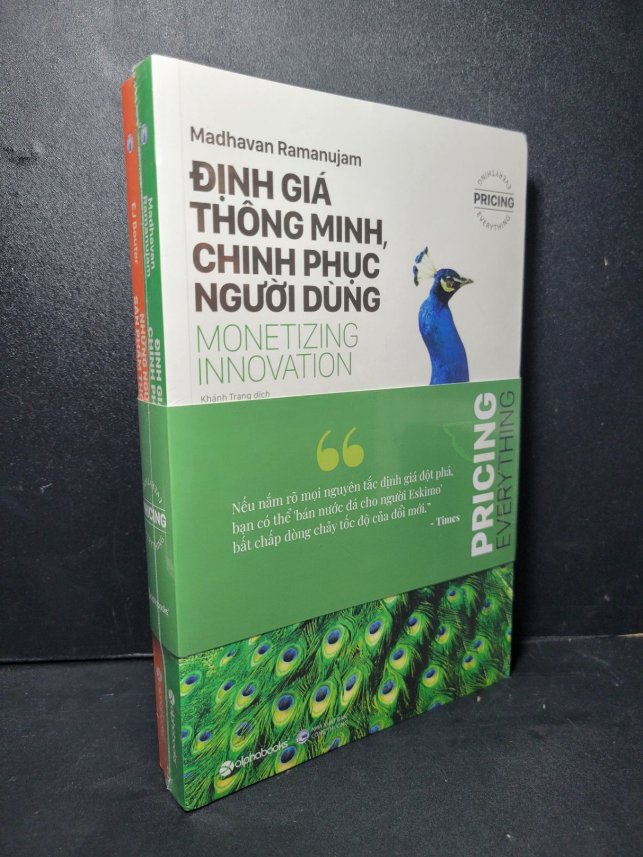 Bộ 2 cuốn Định giá thông minh chinh phục người dùng và Những Nguyên Tắc Định Giá Sản Phẩm Thỏa Mãn Người Dùng mới 100% HCM2205 MARKETING KINH DOANH (NSX)
