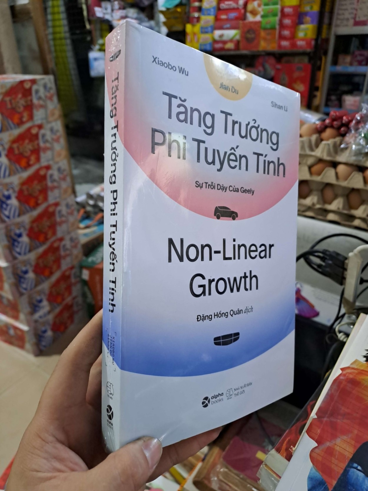 Tăng Trưởng Phi Tuyến Tính - Non-linear Growth - Sự Trỗi Dậy Của Geely - Xiaobo Wu, Jian Du, Sihan Li - mới 100% - KINH TẾ - TÀI CHÍNH - CHỨNG KHOÁN - HCM3012 (NSX)