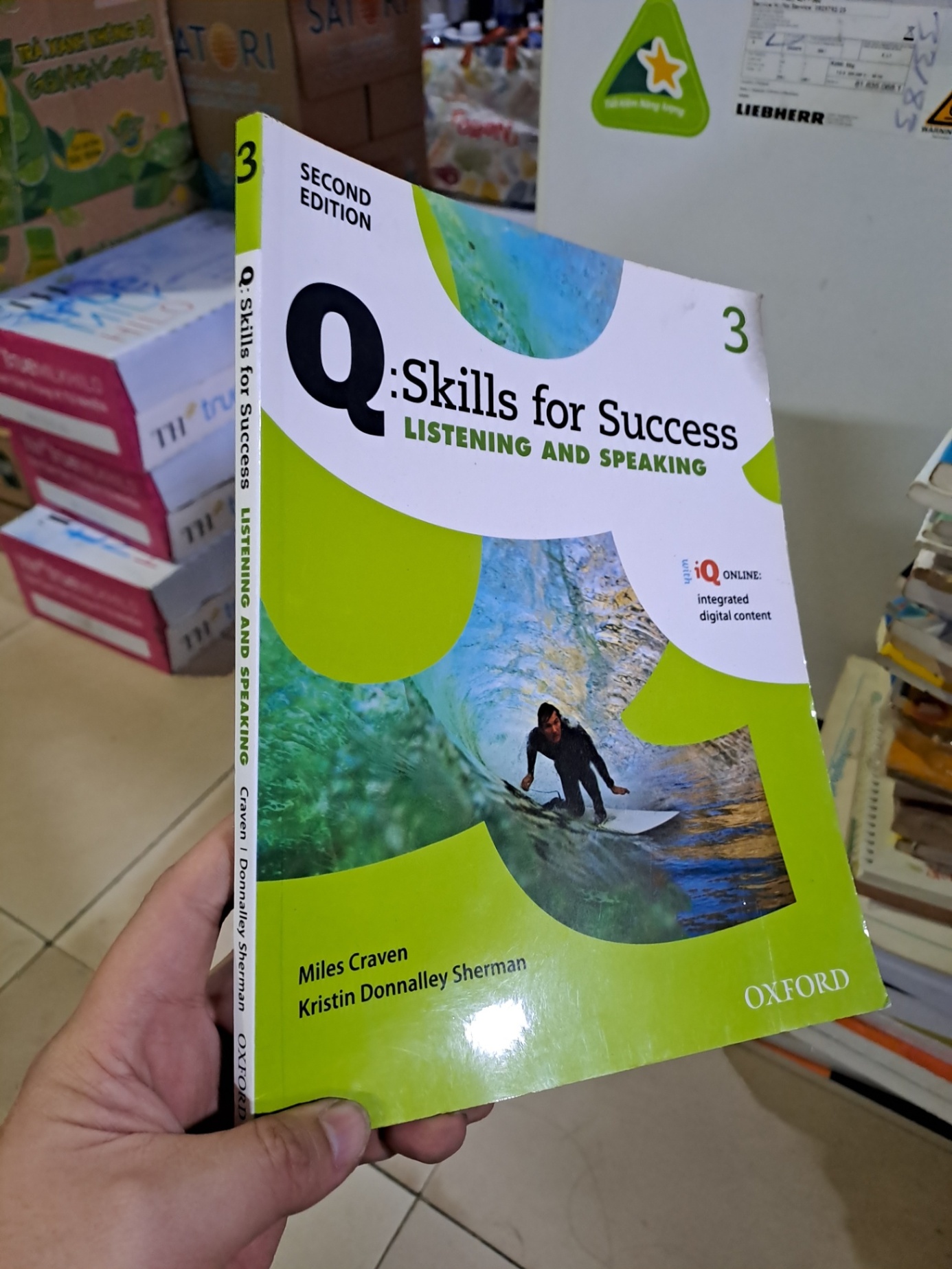 Q:skill for success 3 listening and speaking mới 90% chưa viết HCM0808 HỌC NGOẠI NGỮ