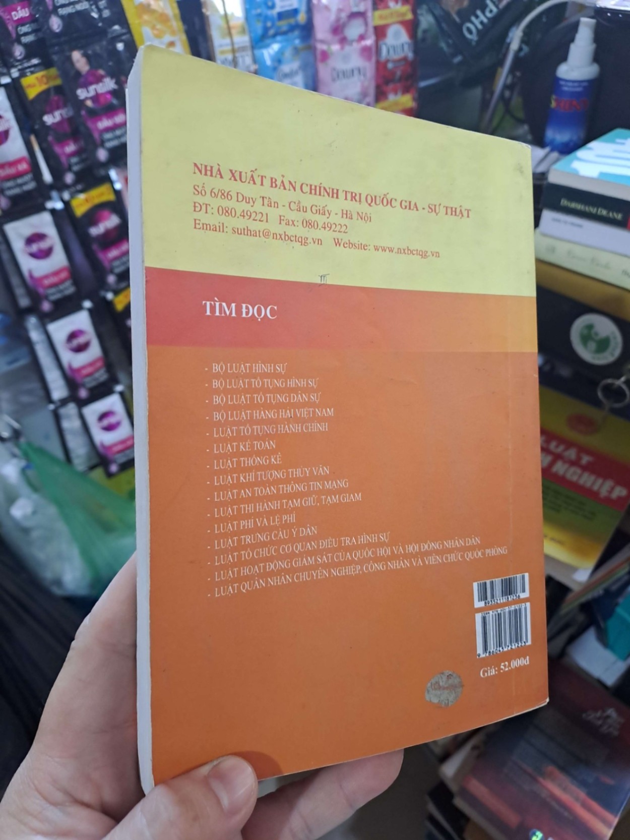 Bộ Luật Dân Sự 2016 mới 80% ố có highlight GIÁO TRÌNH, CHUYÊN MÔN HCM3012 (NSX)
