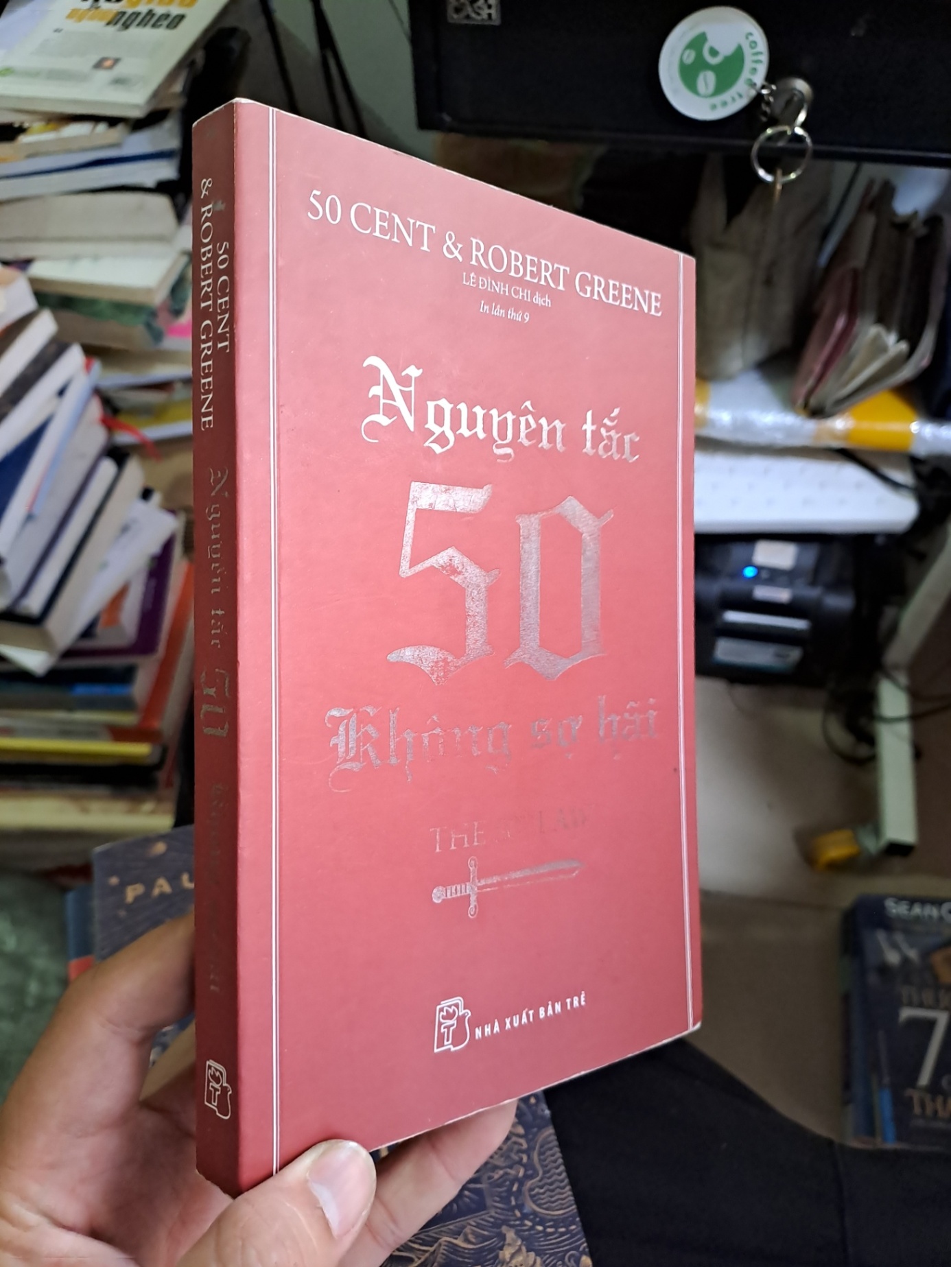 Nguyên tắc 50 không sợ hãi Robert Greene mới 90% ố nhẹ 2022 KỸ NĂNG VAVO1709 (NSX)