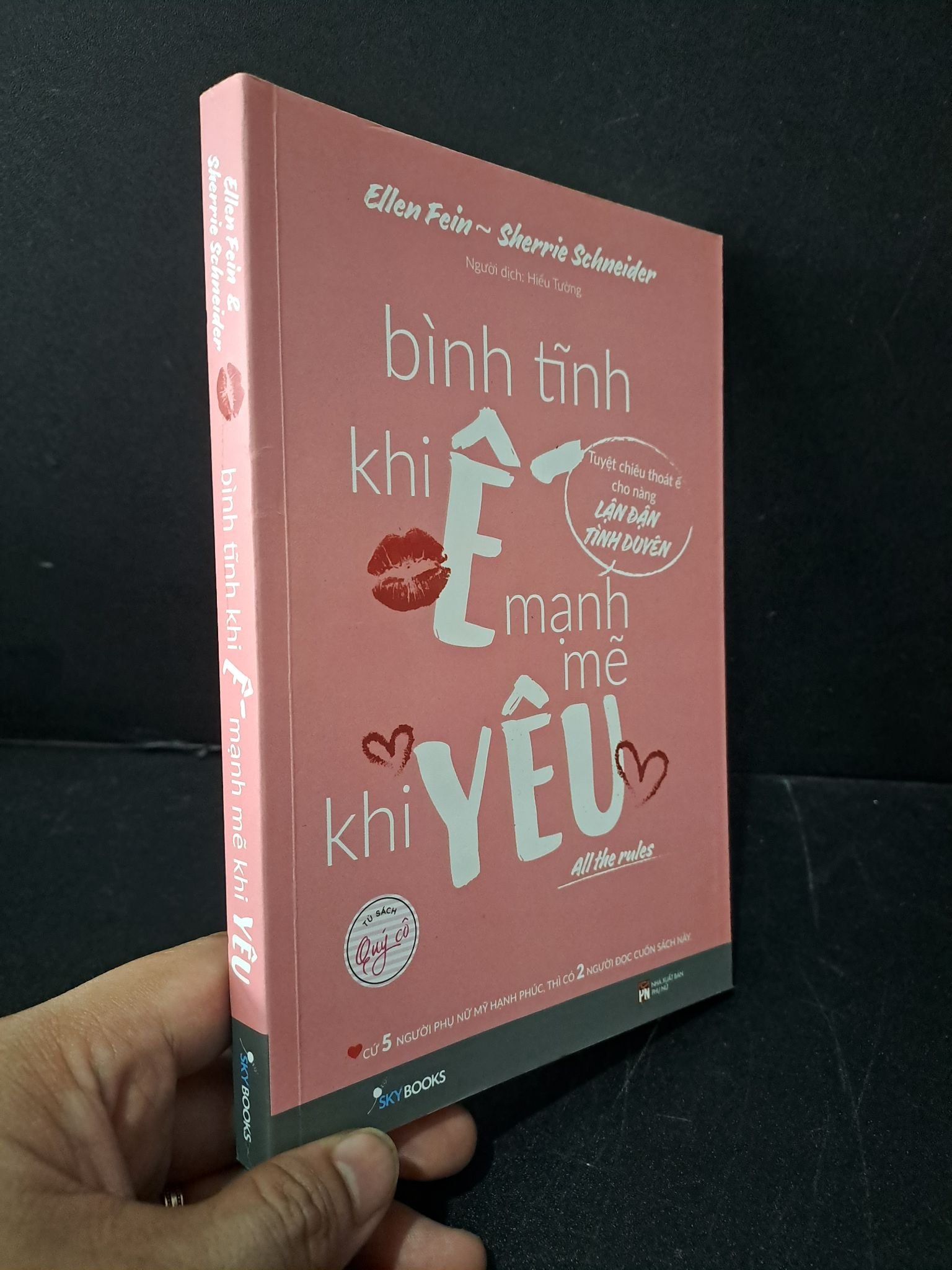 Bình tĩnh khi ế mạnh mẽ khi yêu mới 90% bẩn nhẹ 2018 Ellen Fein - Sherrie Schneider HCM1804 TÂM LÝ (NSX)