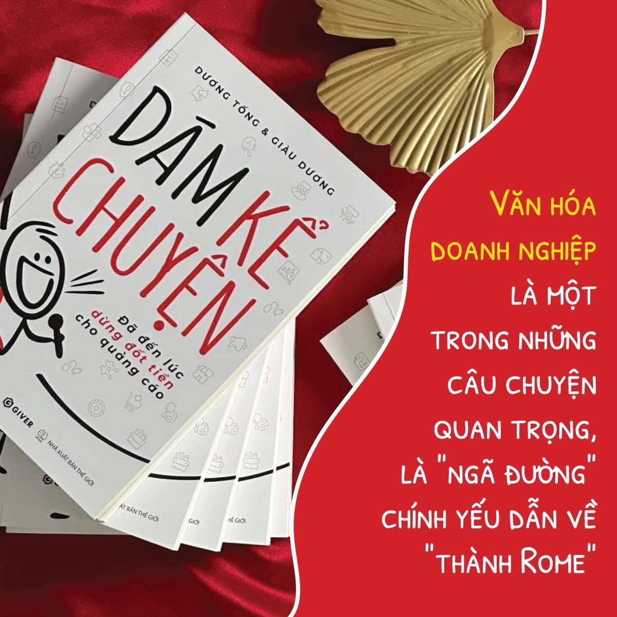 Dám Kể Chuyện - Dương Tống & Giàu Dương - GIVER BOOKS - MARKETING KINH DOANH