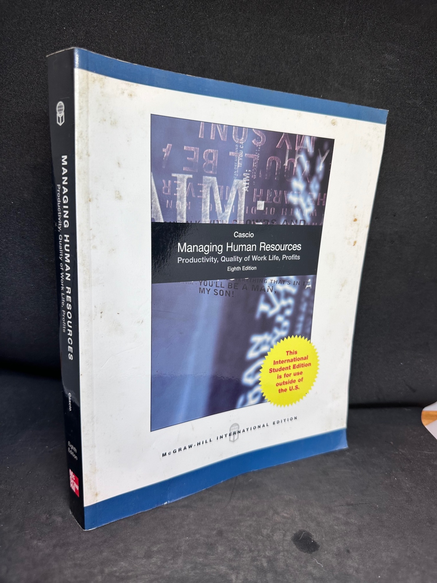 Managing Human Resources - Productivity Quality Of Work Life, Profits, 8Th Edition, Cascio, Mới 80% (Ố Nhẹ, Trang đầu có ghi chữ) SBM0609