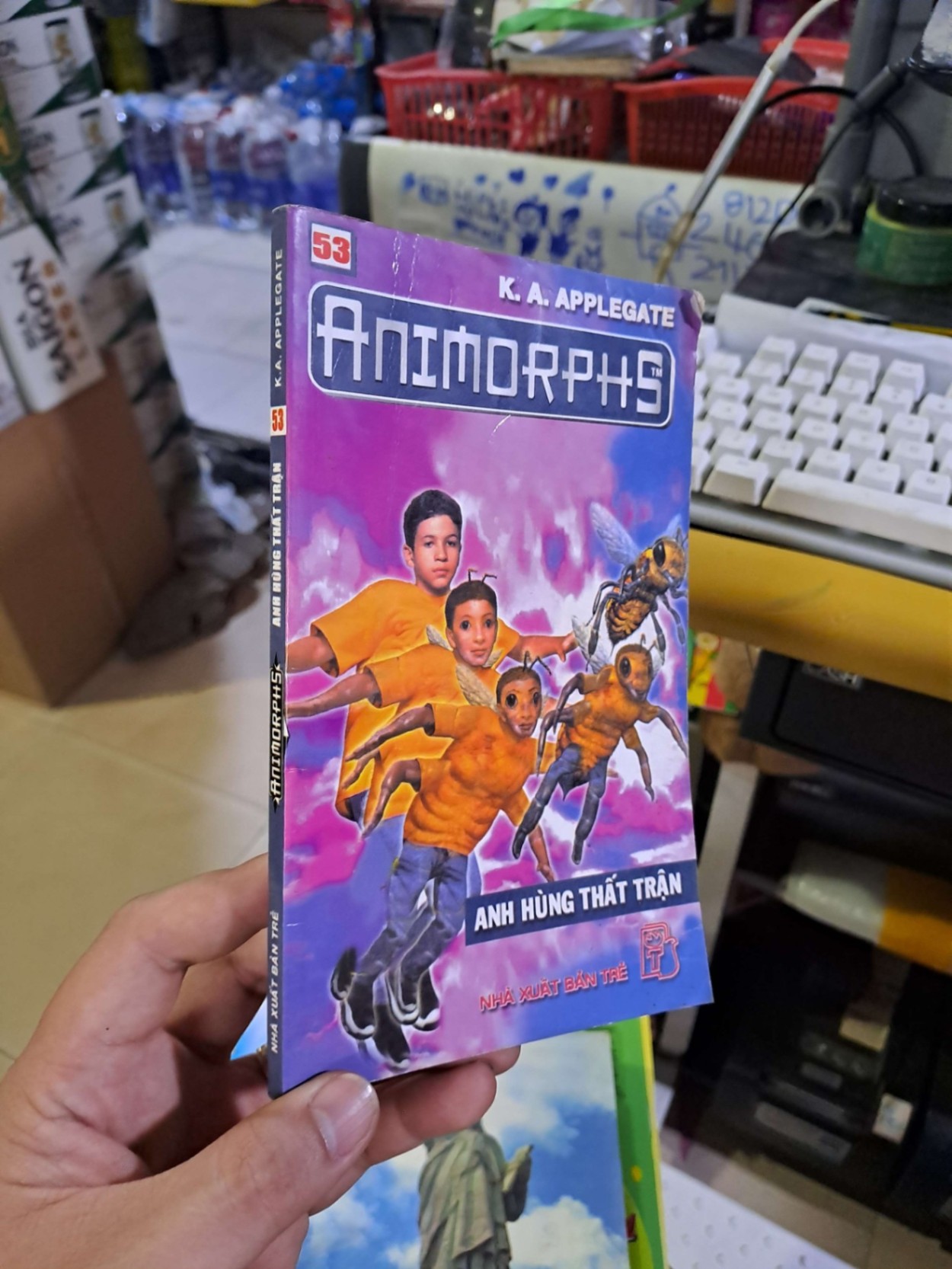 Animorphs Anh hùng thất trận tập 53 5000đ HCM0109 SÁCH ĐỒNG GIÁ 5K