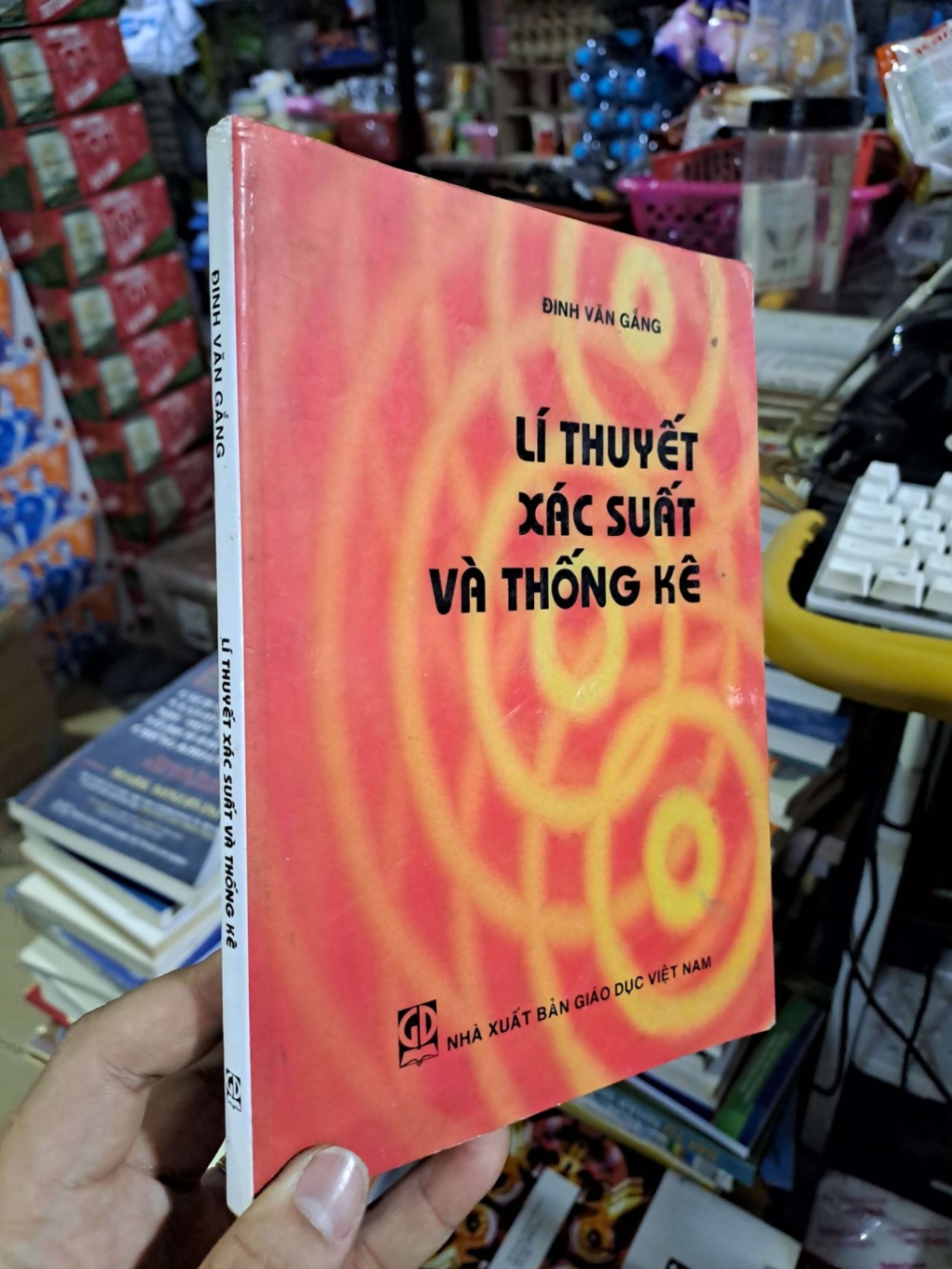 Lí thuyết xác suất và thống kê - Đinh Văn Gắng - 2012 mới 90% ố nhẹ - GIÁO TRÌNH, CHUYÊN MÔN - HCM0111 (NSX)