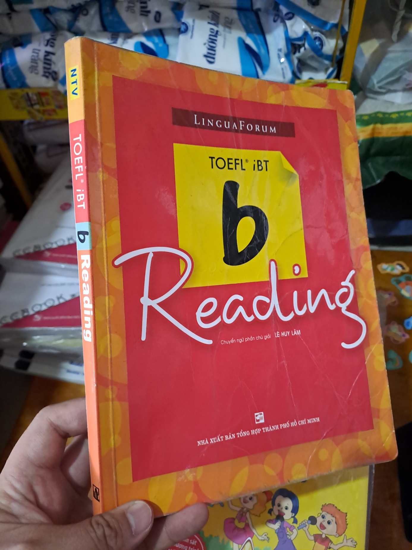 B Reading Toefl mới 80% nhăn bìa ố HCM0808 HỌC NGOẠI NGỮ