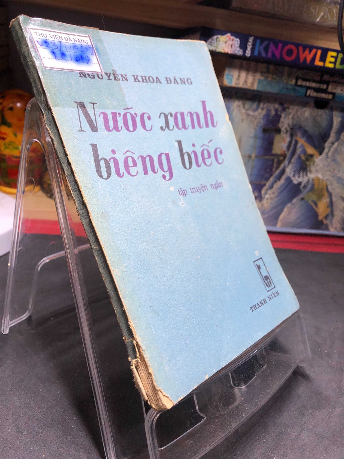Nước Xanh Biêng Biếc mới 50% ố vàng nặng, tróc gáy nhẹ 1986 Nguyễn Khoa Đăng HPB0906 SÁCH VĂN HỌC (NSX)