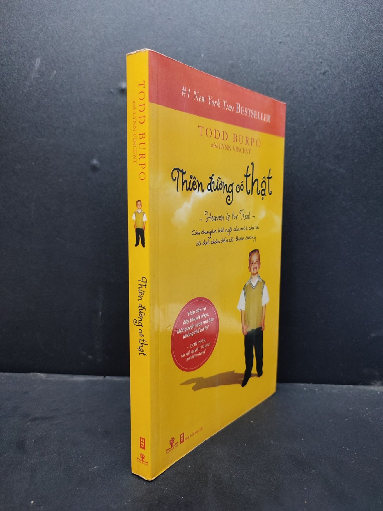 Thiên Đường Có Thật mới 80% ố vàng nhẹ 2012 HCM1406 Todd Burpo SÁCH VĂN HỌC