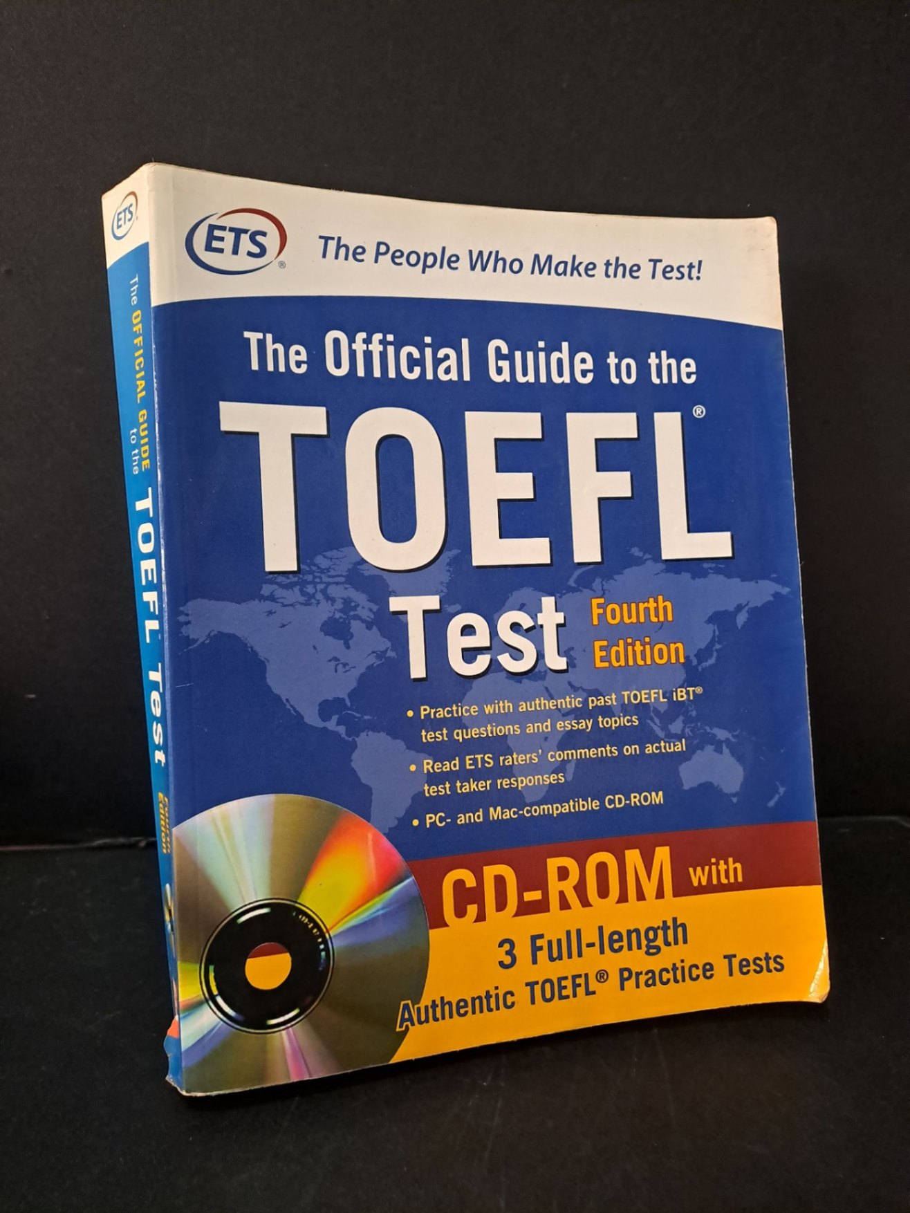 The Official Guide to the Toefl test fourth edition (kèm CD) mới 80% ố vàng, rách gáy nhẹ HCM2103 HỌC NGOẠI NGỮ