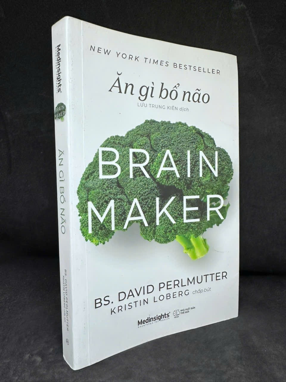 [Phiên Chợ Sách Cũ] Ăn Gì Bổ Não, 2021 - David Perlmutter, Kristin Loberg H1108 SBM