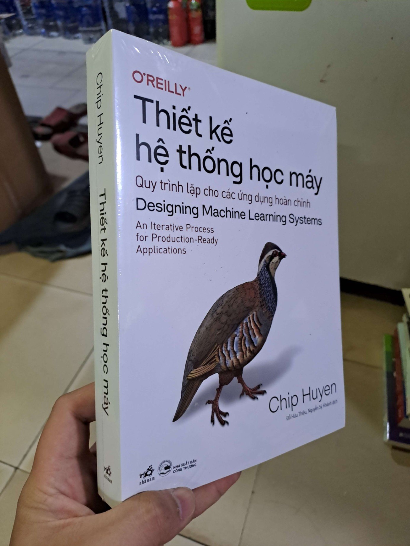 Thiết kế hệ thống học máy - Quy trình lặp cho các ứng dụng hoàn chỉnh Chip Huyền mới 100% GIÁO TRÌNH, CHUYÊN MÔN HCM2908 (NSX)