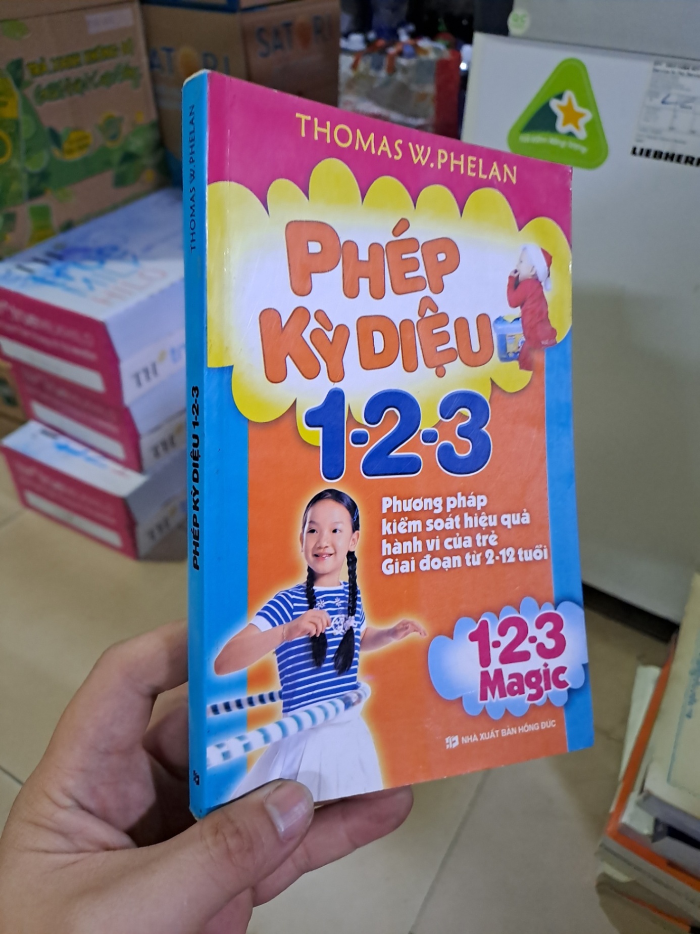 Phép kỳ diệu 1 2 3 mới 90% ố nhẹ 2008 Thomas W.Phelan HCM0808 MẸ VÀ BÉ