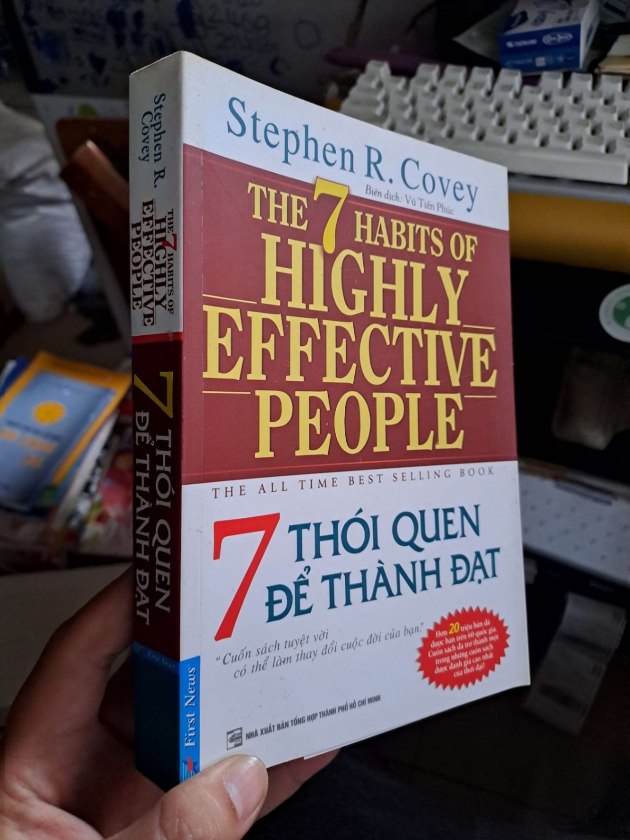 7 thói quen để thành đạt - Stephen R. Covey KỸ NĂNG HCM1008 (NSX)