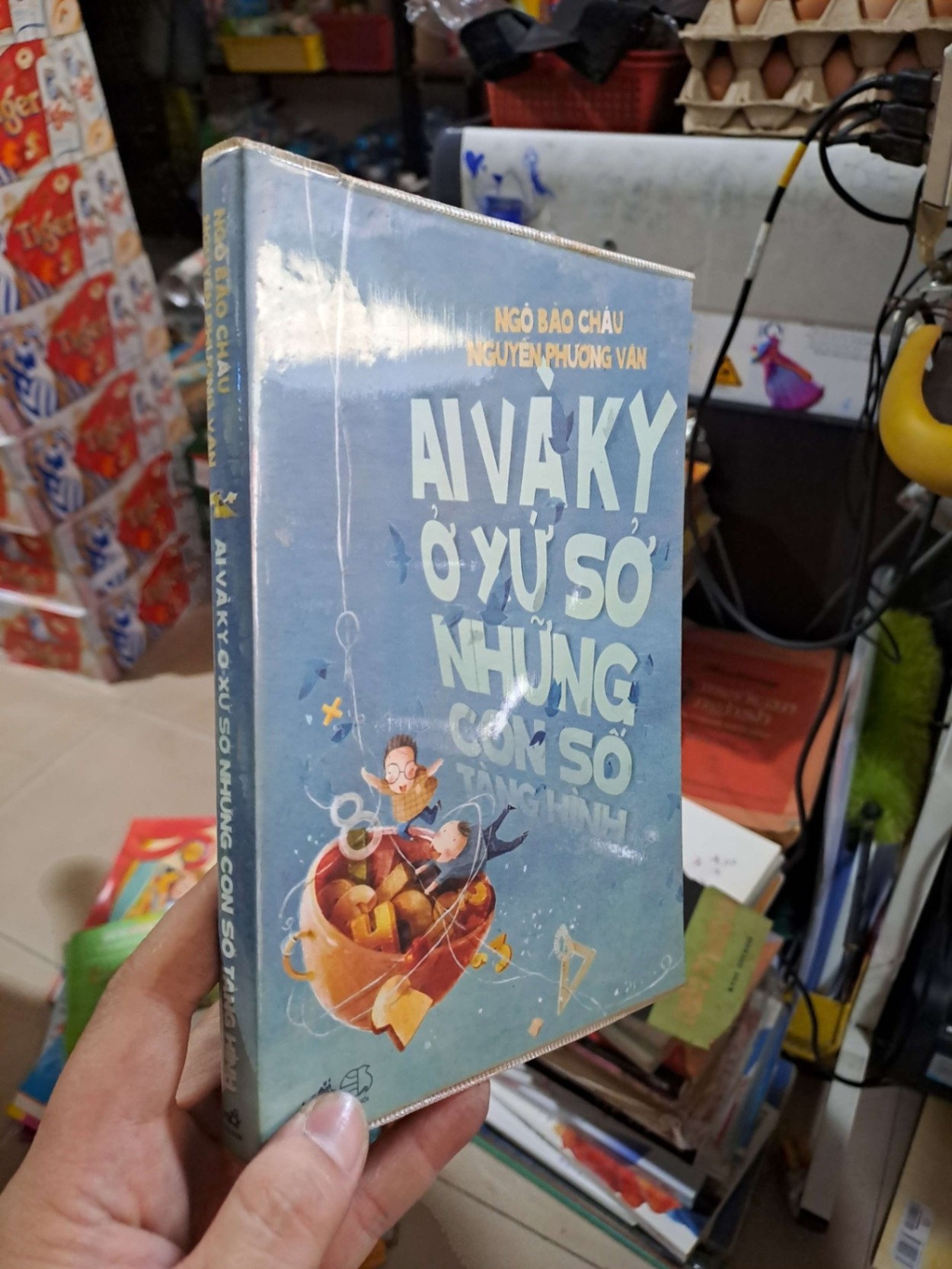 Ai Và Ky Ở Xứ Sở Những Con Số Tàng Hình (Tiểu Thuyết Toán Hiệp) - Nguyễn Phương Văn, GS Ngô Bảo Châu - mới 90% - VĂN HỌC - HCM3012 (NSX)