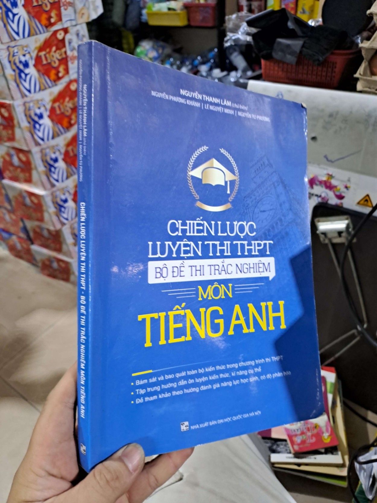 Chiến Lược Luyện Thi THPT Bộ Đề Thi Trắc Nghiệm Môn Tiếng Anh - Nguyễn Thanh Lâm - 2018 mới 90% - SÁCH ĐỒNG GIÁ 29K - HCM3012
