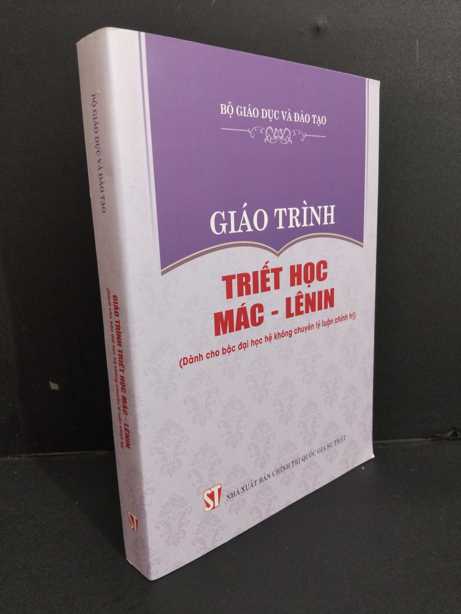 Giáo trình triết học Mác - Lênin (dành cho bậc đại học hệ không chuyên viên chính trị) mới 90% bẩn nhẹ 2023 HCM1511 (NSX)