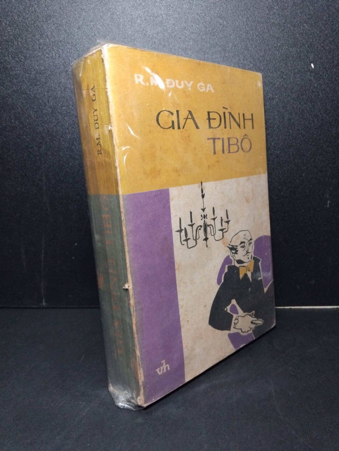 Gia đình Tibo mới 60% bẩn bìa, ố vàng, tróc gáy 1982 R.M. Đuy Ga HCM2603 VĂN HỌC (NSX)