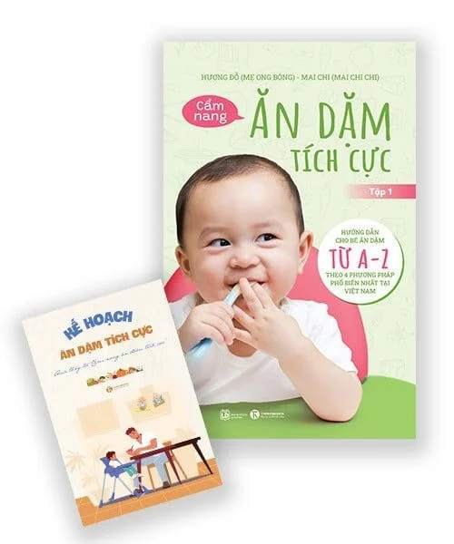 Cẩm nang ăn dặm tích cực - Tập 1 (Tặng kèm Kế hoạch Ăn dặm tích cực) Hương Đỗ (Mẹ Ong Bông) - Thái Hà Books MẸ VÀ BÉ