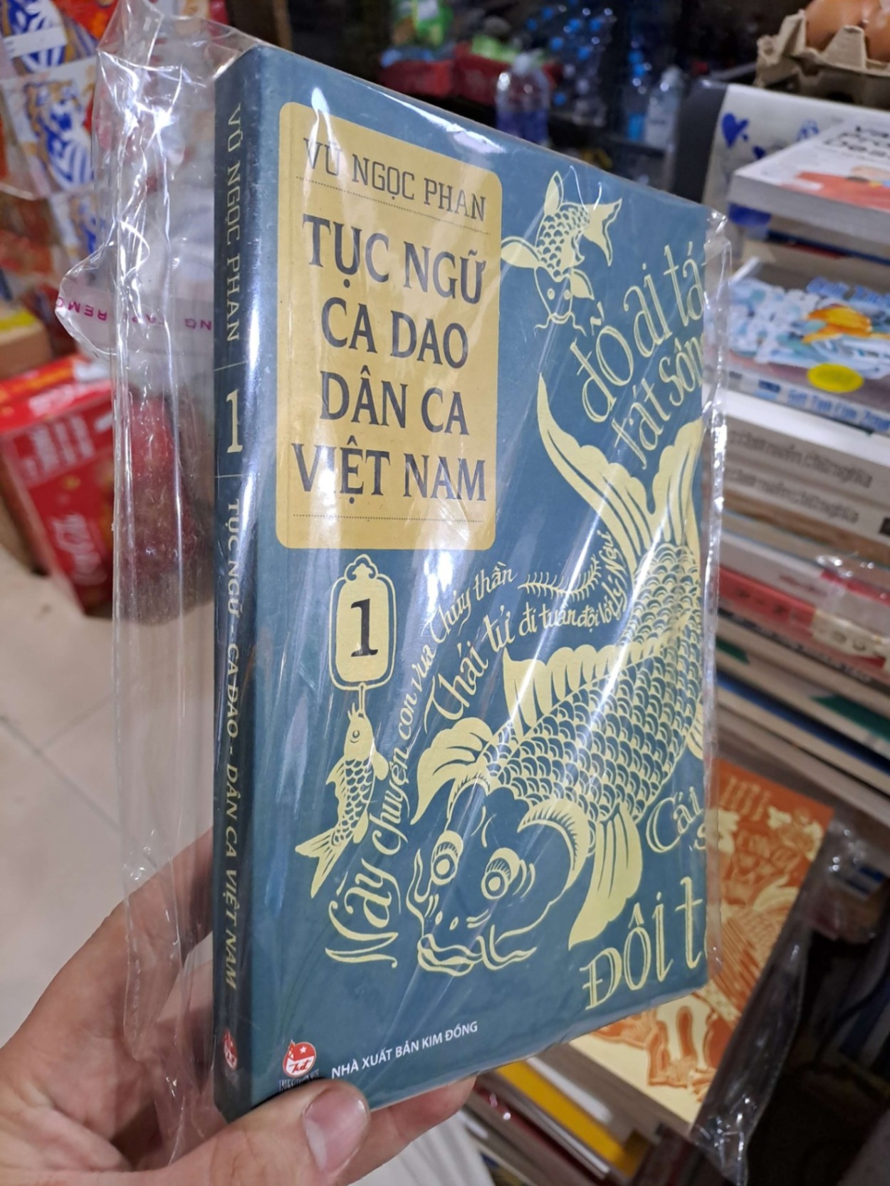 Tục Ngữ Ca Dao Dân Ca Việt Nam Tập 1 - Vũ Ngọc Phan - mới 80% ố - VĂN HỌC - HMT3012 (NSX)