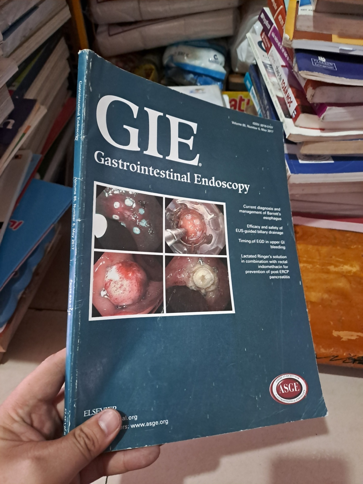 GIE Gastrointestinal Endoscopy volume 85 no 5 5/2017 HCM0808 TẠP CHÍ, THIẾT KẾ, THỜI TRANG