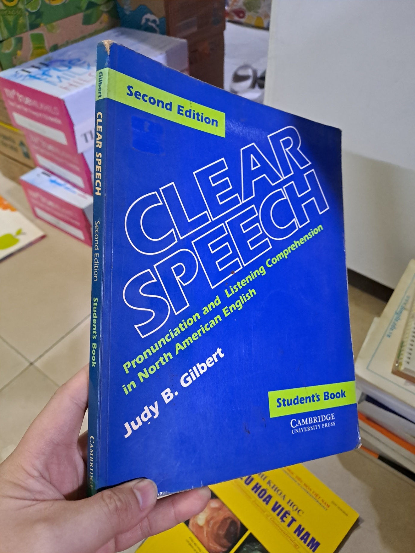 Clear Speech Pronunciation and Listening Comprehension In North American English có bút chì mới 80% HCM0808 HỌC NGOẠI NGỮ