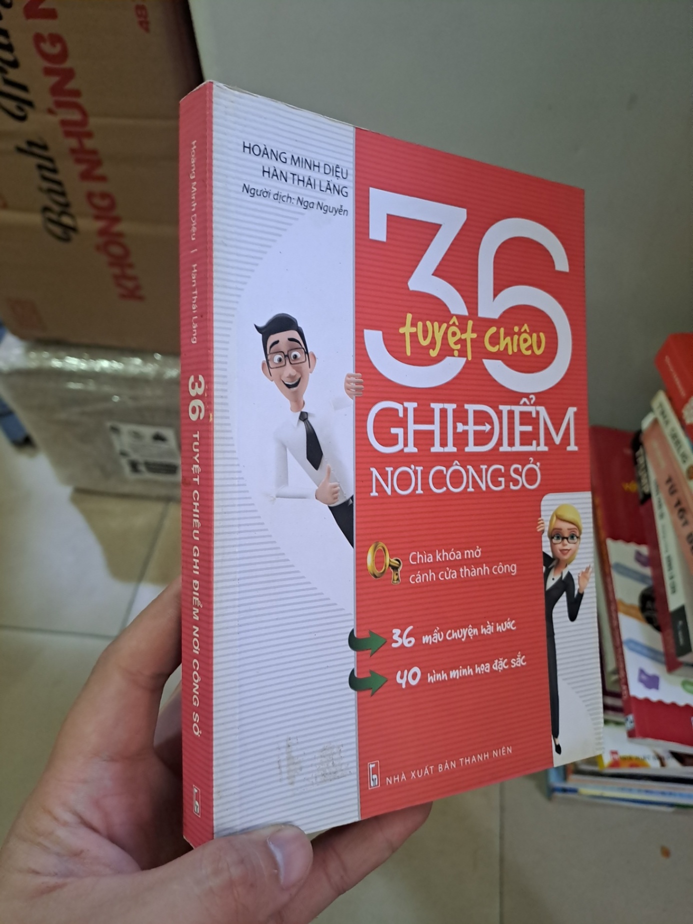 36 tuyệt chiêu ghi điểm nơi công sở mới 90% sách màu 2017 HCM2308 KỸ NĂNG (NSX)