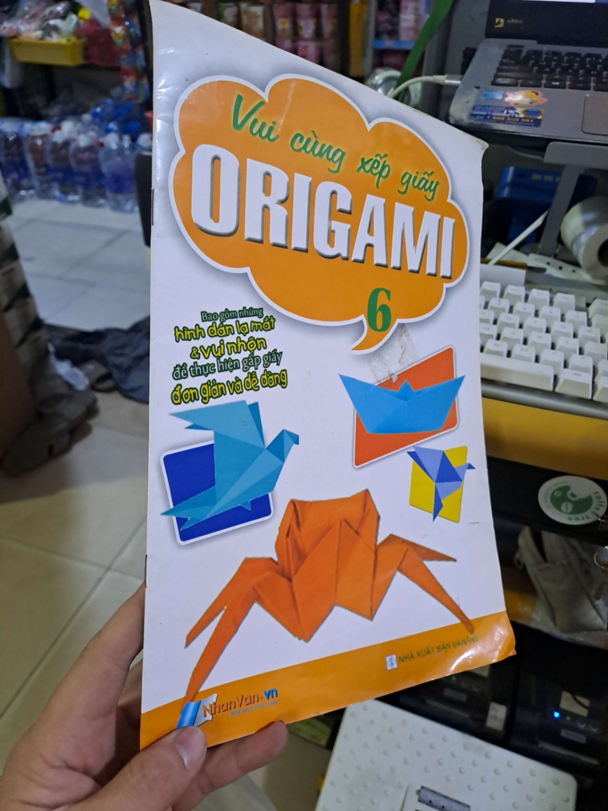 Vui cùng xếp giấy Origami 6 HCM0109 SÁCH ĐỒNG GIÁ 9K