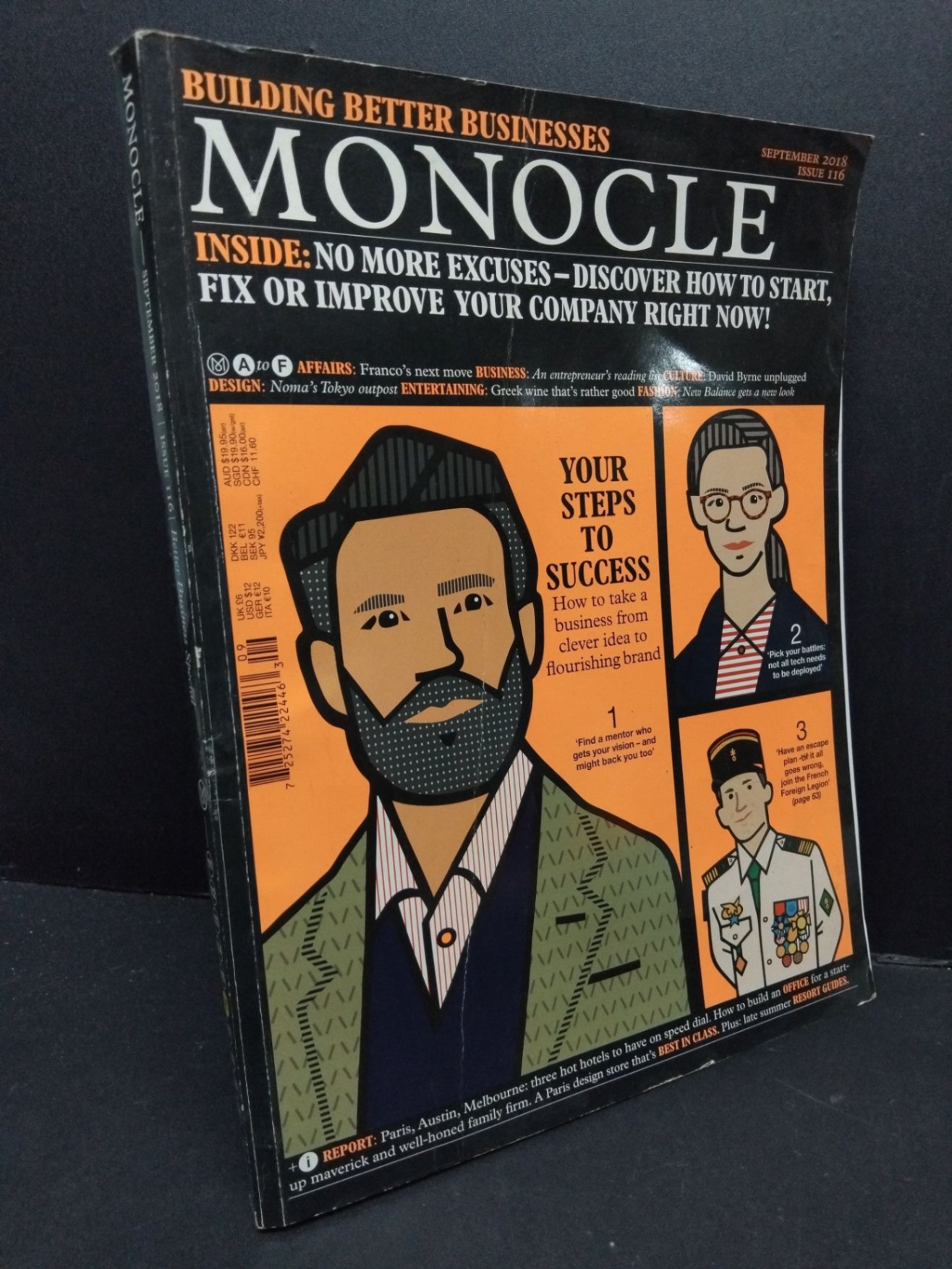 Monocle Building Better Businesses mới 80% ố nhẹ HCM2809 NGOẠI VĂN