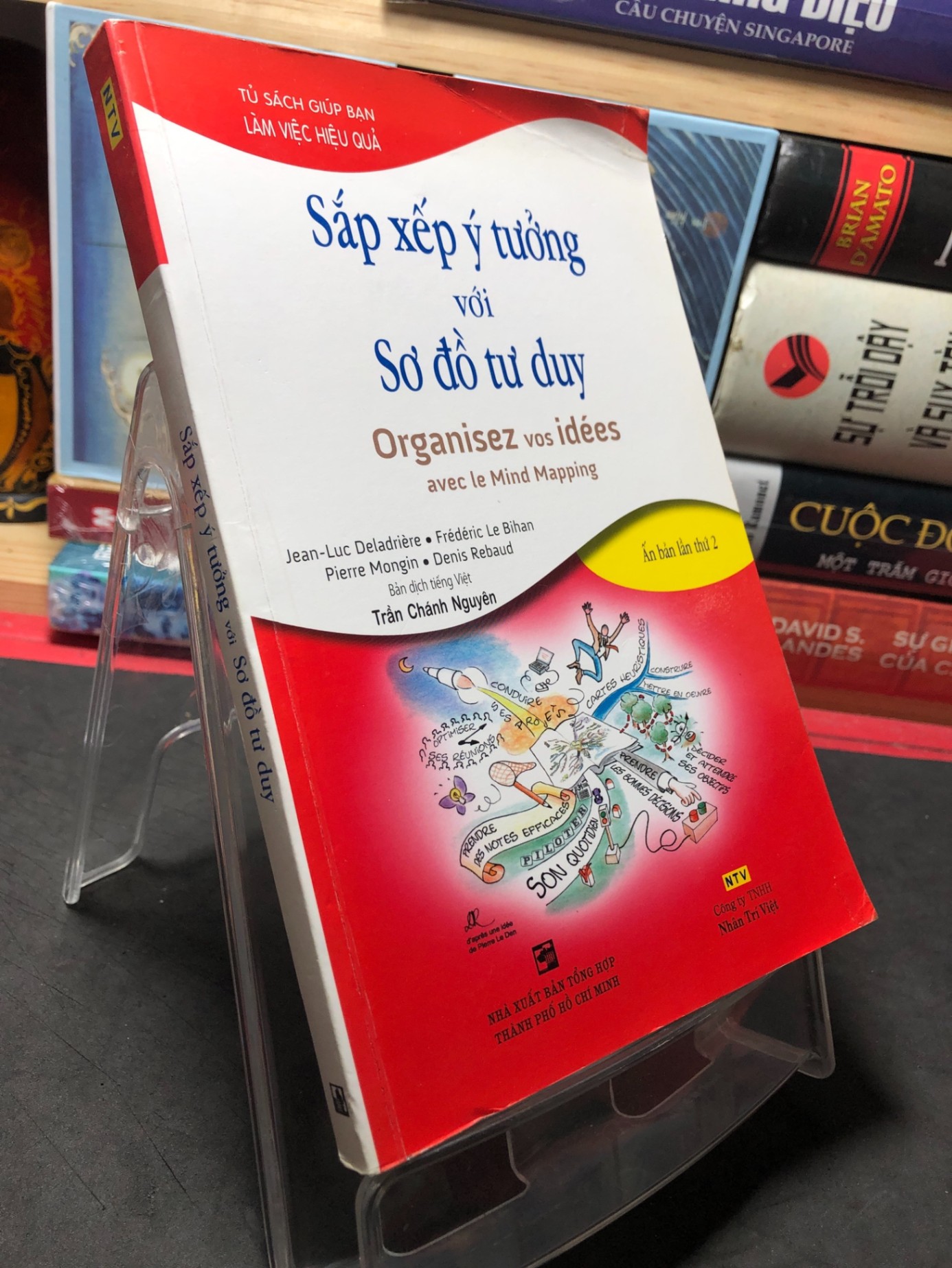 Sắp xếp ý tưởng với sơ đồ tư duy 2009 mới 80% ố Jean Luc Deleadrière, Frédéric HPB2709 KỸ NĂNG (NSX)