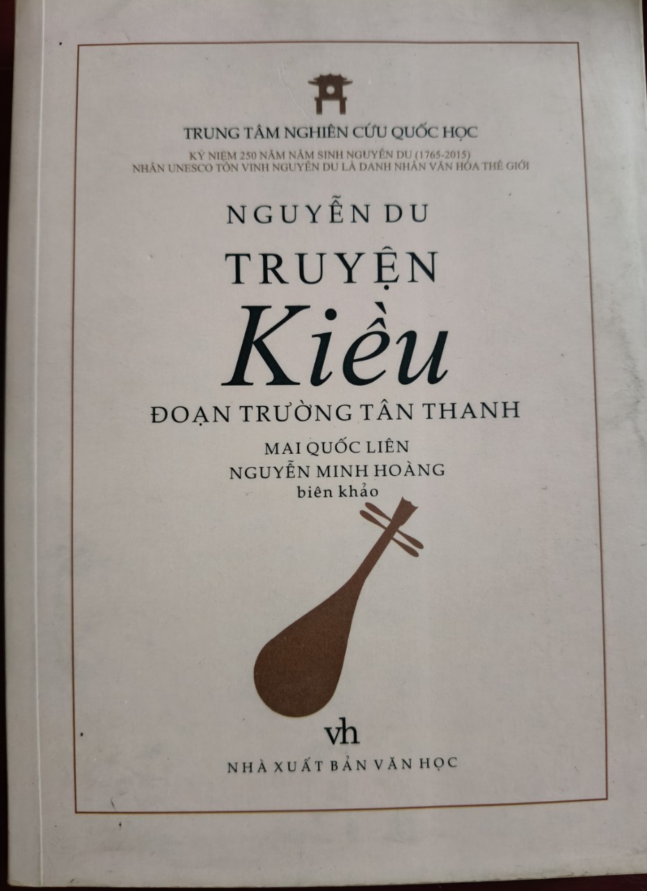 TRUYỆN KIỀU ĐOẠN TRƯỜNG TÂN THANH - NGUYỄN DU (MQL - NMH dịch) - 2016 - 268 trang ANTQ2308 VĂN HỌC