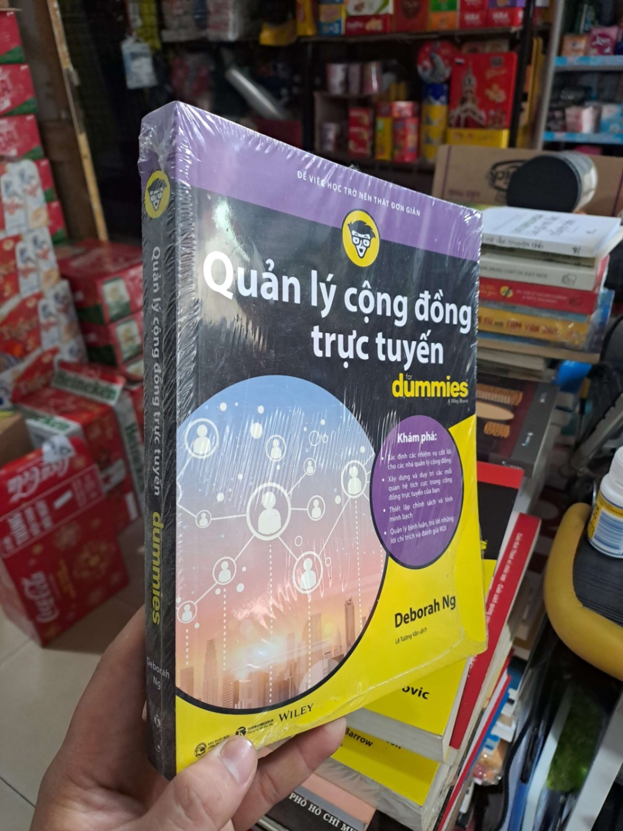 Quản Lý Cộng Đồng Trực Tuyến For Dummies - Deborah Ng - mới 100% - KINH TẾ - TÀI CHÍNH - CHỨNG KHOÁN - HMT3012 (NSX)