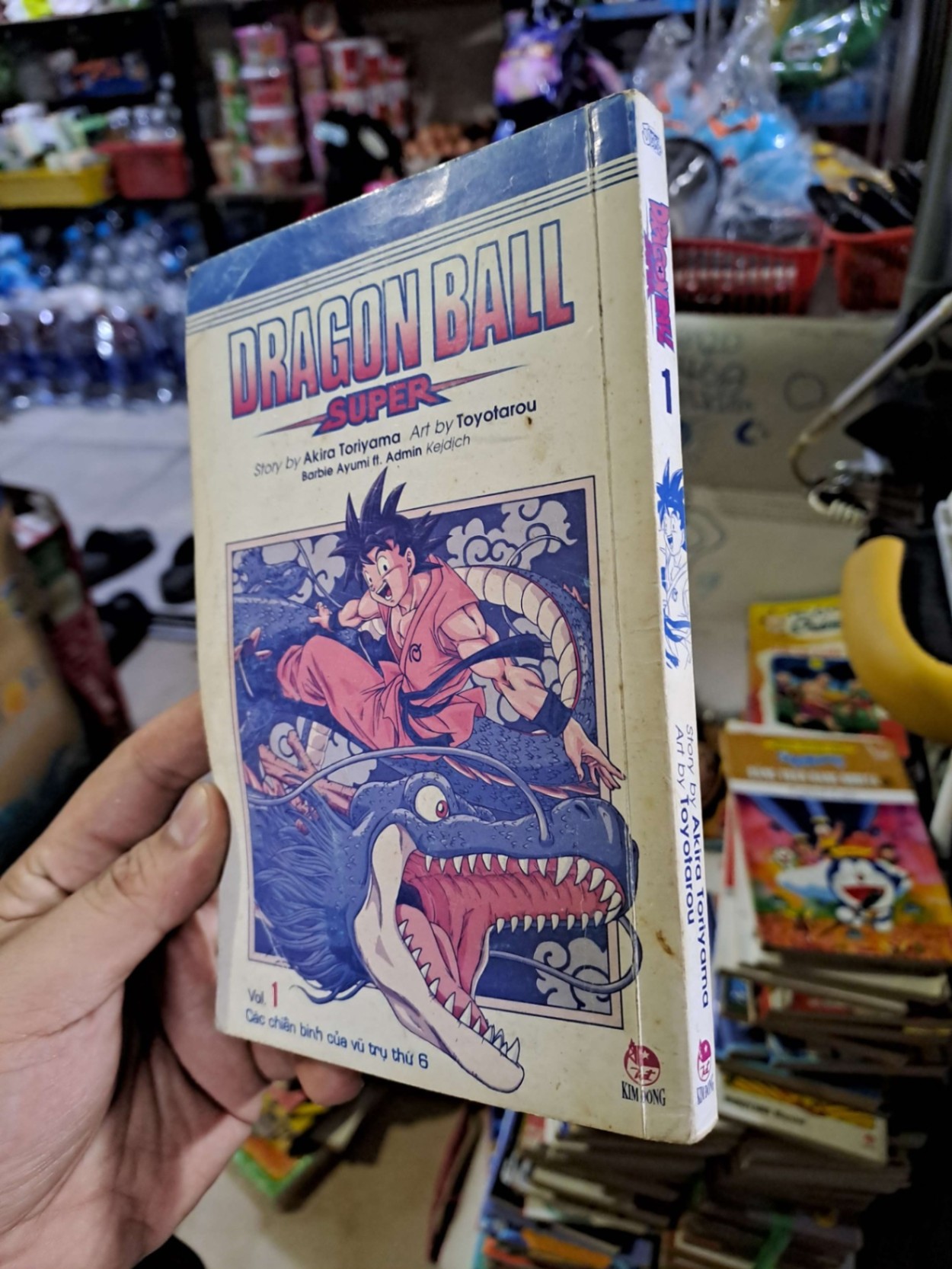 Dragon ball super 1 - Toriyama - - SÁCH ĐỒNG GIÁ 19K - HCM0111