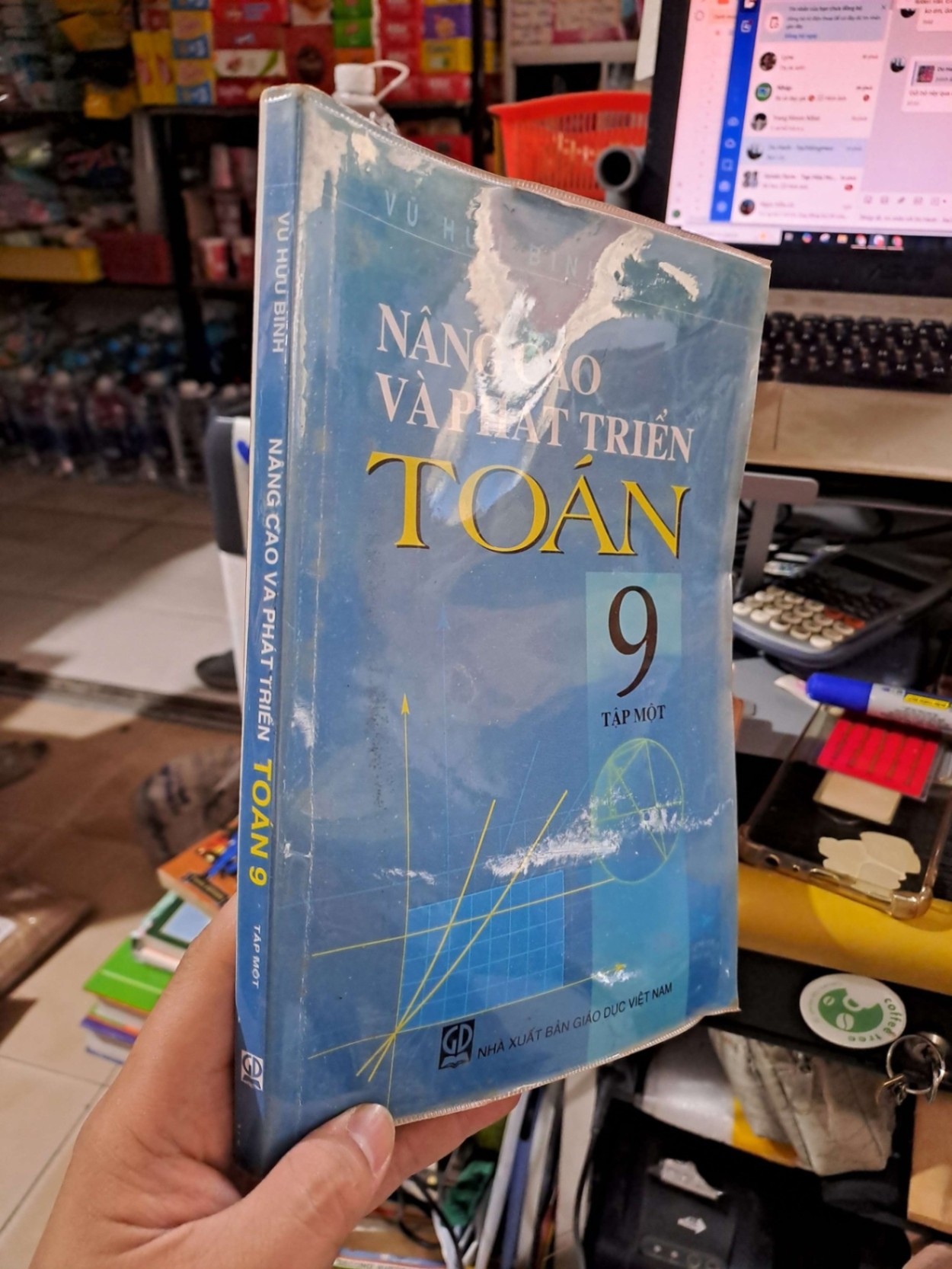 Nâng Cao Và Phát Triển Toán 9 Tập Một - Vũ Hữu Bình - mới 80% - GIÁO KHOA - HCM3012