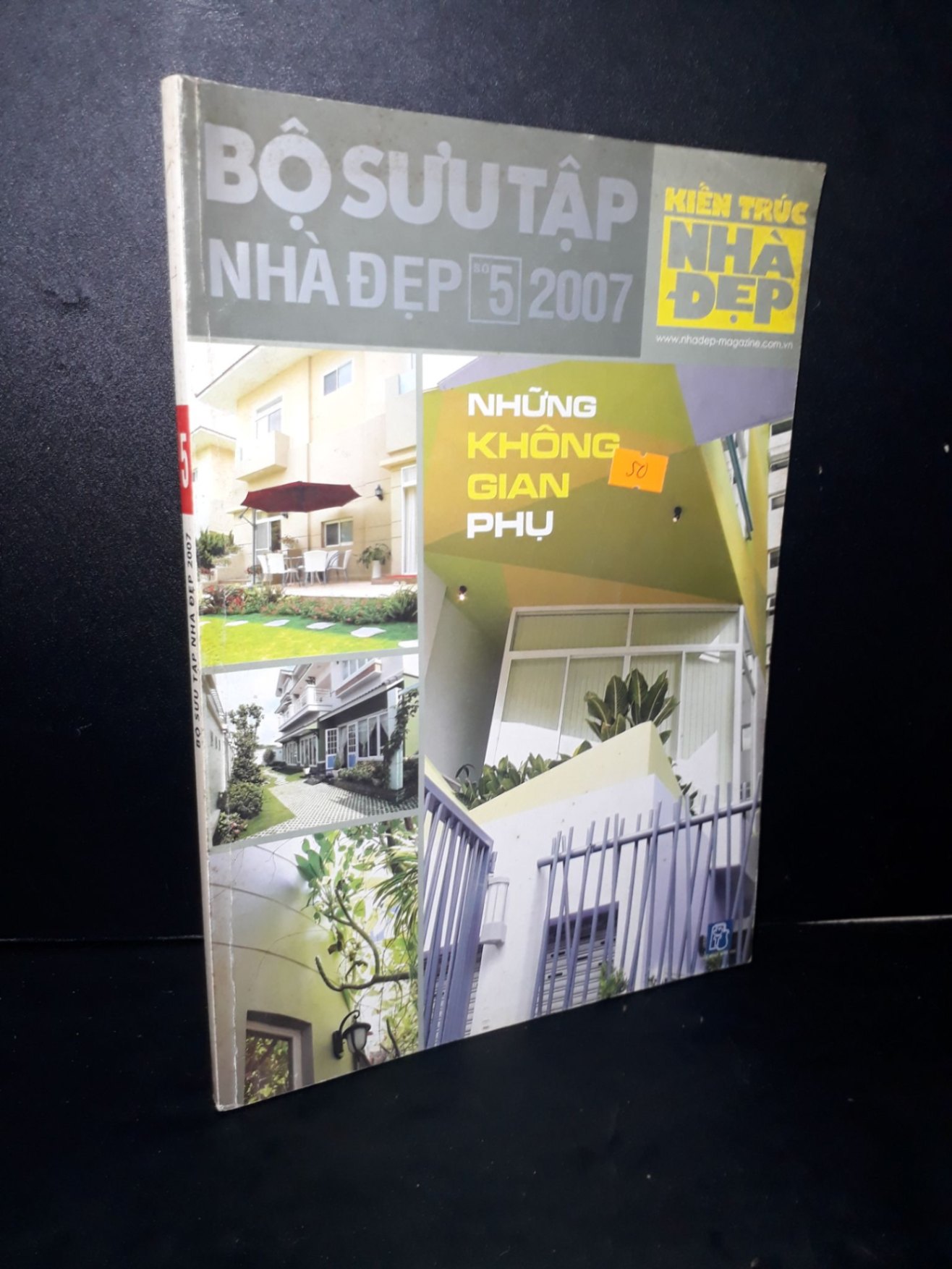 Bộ sưu tập nhà đẹp 2007 5 mới 80% bẩn bìa, ố nhẹ 2007 HCM2205 TẠP CHÍ, THIẾT KẾ, THỜI TRANG