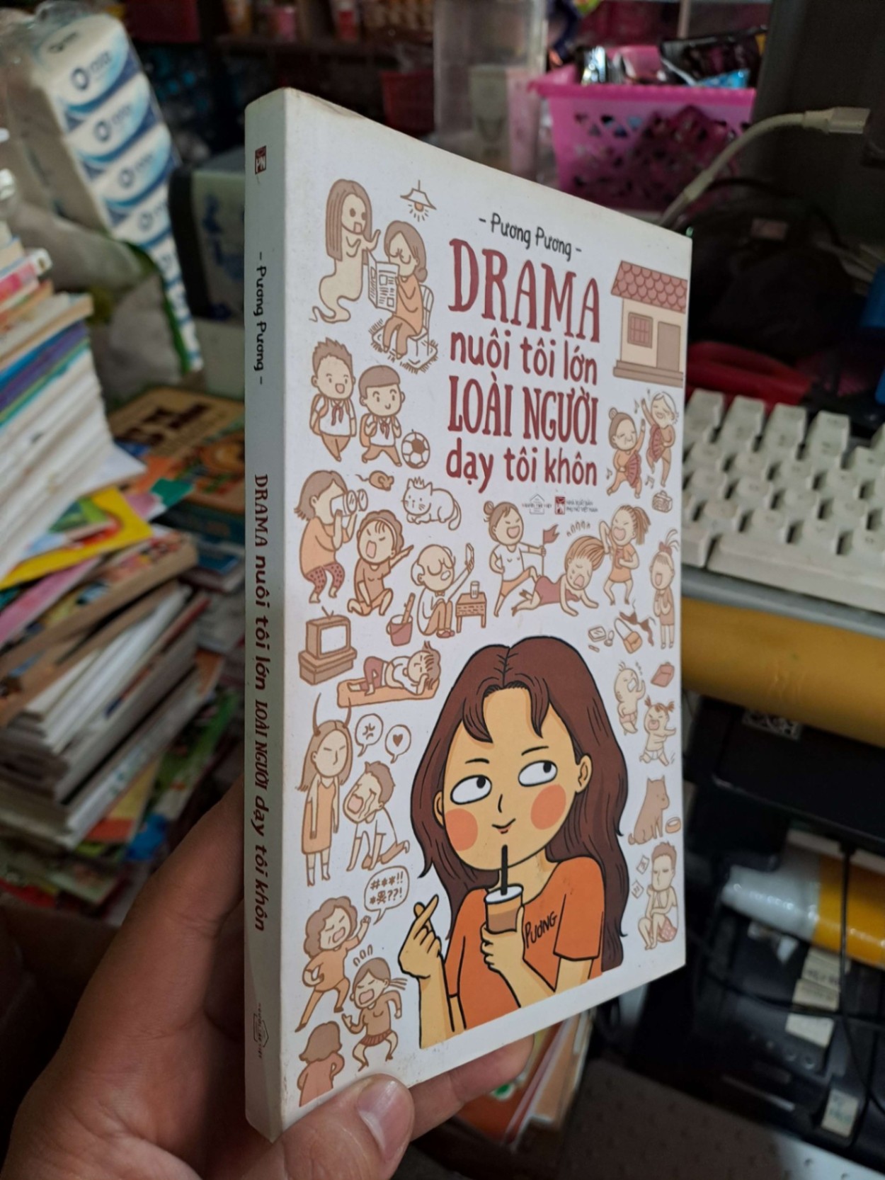 Drama nuôi tôi lớn loài người dạt tôi khôn - Pương Pương - 2021 mới 90% - VĂN HỌC - HCM0111 (NSX)