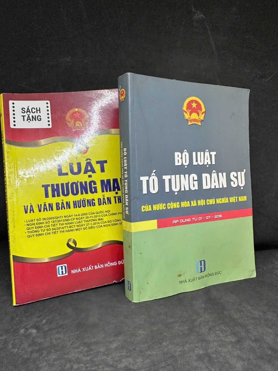 [Phiên Chợ Sách Cũ] Bộ Luật Tố Tụng Dân Sự (Áp Dụng Từ 01/07/2016), 2016 - H1108 SBM