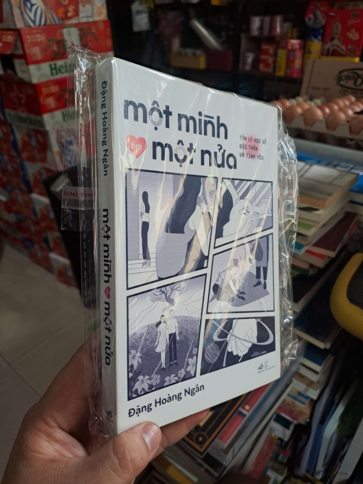 Một Mình Tìm Một Nửa - Đặng Hoàng Ngân - mới 90% - KỸ NĂNG - HMT3012 (NSX)