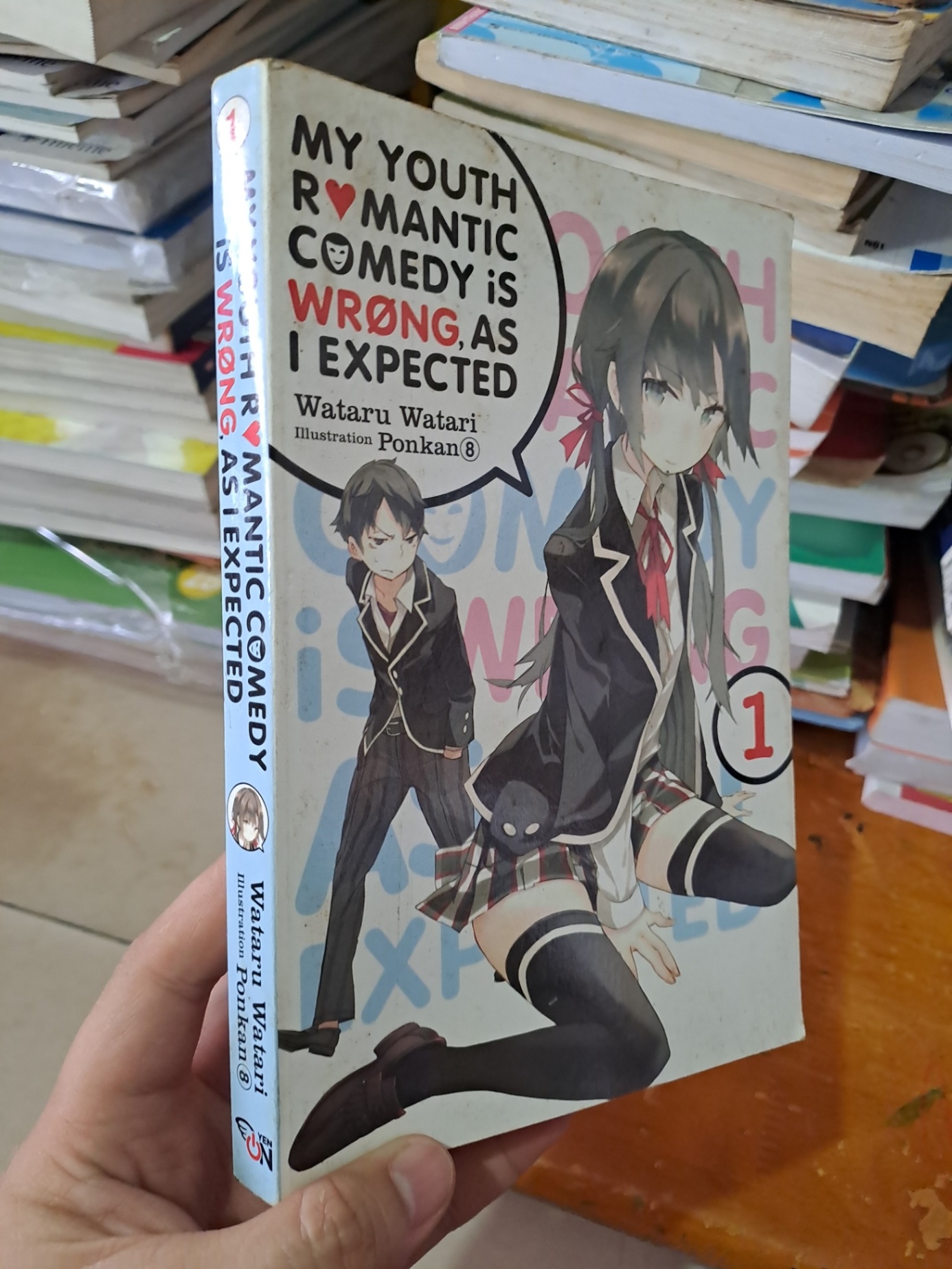 My youthe Romantic comedy is wrong, as i expected tập 1 mới 80% ố vàng HCM0808 Sách ngoại văn