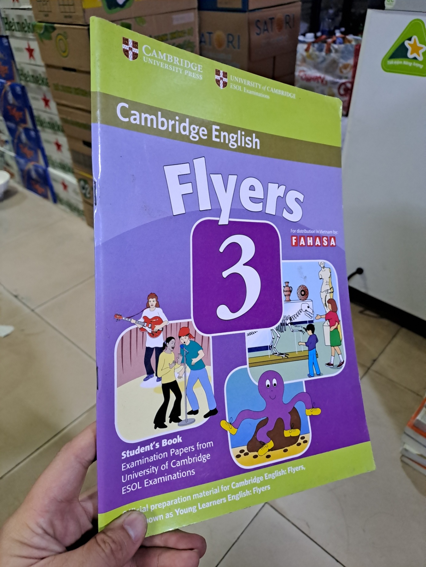 Flyers 3 Cambridge English mới 90% chưa viết HCM0808 HỌC NGOẠI NGỮ