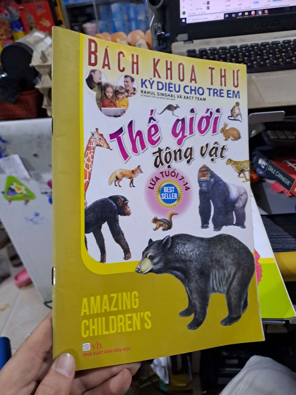 Bách Khoa Thư Kỳ Diệu Cho Trẻ Em - Thế Giới Động Vật Lứa Tuổi 7-14 - Rahul Singhal, Xact Team - - MẸ VÀ BÉ - HCM3012 (NSX)