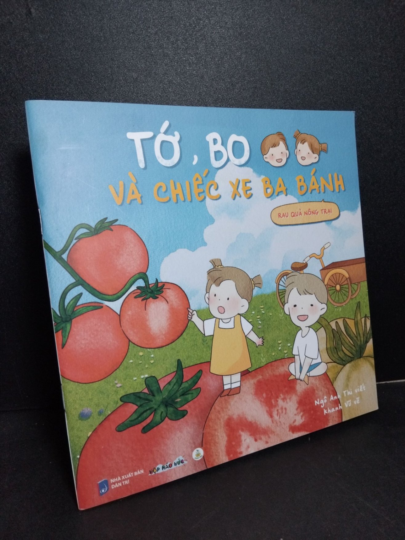 Tớ, Bo và chiếc xe ba bánh - Rau quả nông trại (sách tranh) mới 90% Ngô Anh Thi HCM2103 MẸ VÀ BÉ